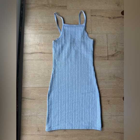 ZARA Knit Ribbed Mini Dress - Picture 3 of 6